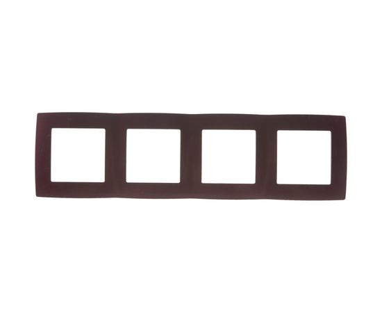 Рамка ЭРА 12-5004-25 на 4 поста, Эра12, бордо Б0019417 – изображение 3