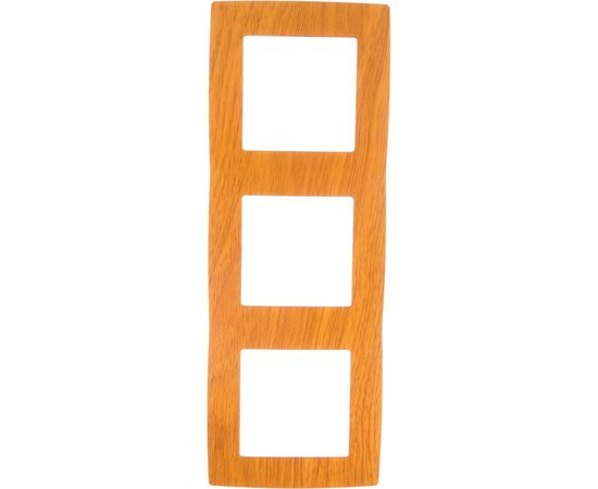Рамка ЭРА 12500307 на 3 поста, ольха Б0014767 – изображение 3