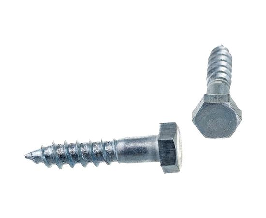 Шуруп глухарь с шестигранной головкой Метизный двор 8,0x40, 50 шт. 4607159063823 – изображение 3