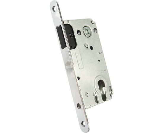 Магнитный замок РЕНЦ под цилиндр, межосевое расстояние 85 мм, хром блестящий INMagn 85 C – изображение 3