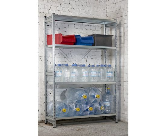 Стеллаж ДиКом СТ-031 2067х1300х500 4 полки 22.3013-100 – изображение 3