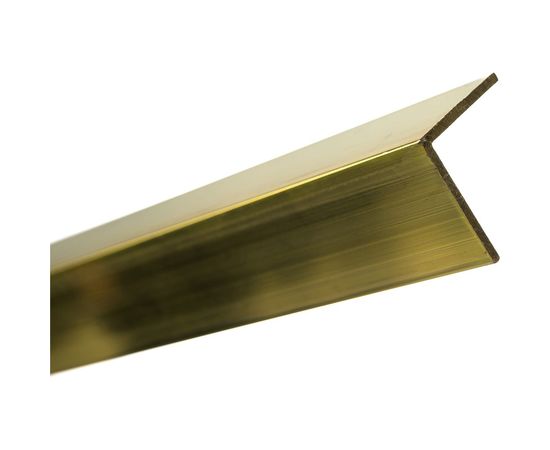 Уголок GAH ALBERTS латунный 20х20х2х1000мм, 471453 – изображение 3