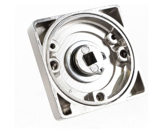 Завертка к ручкам (никель матовый/никель блестящий) PUERTO BK AL 02 SN/NP – изображение 3