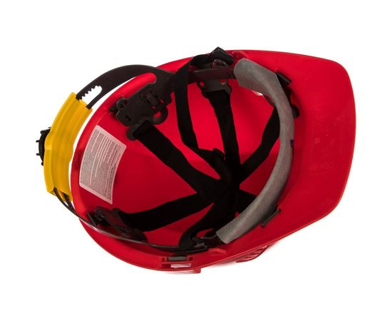 Защитная каска РОСОМЗ СОМЗ-55 FavoriT RAPID, красная 75716 – изображение 3