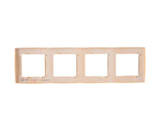 Рамка ЭРА 12500422 на 4 поста, 2, оранжевый Б0019414 – изображение 4