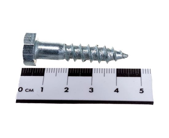 Шуруп глухарь с шестигранной головкой Метизный двор 8,0x40, 50 шт. 4607159063823 – изображение 4