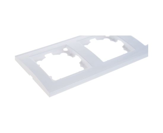 Рамка UNIVersal Бриллиант 5-ти местная, горизонтальная, белый 1028 – изображение 4