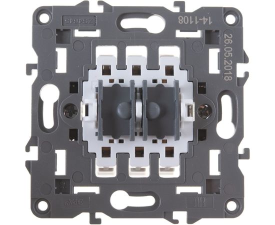 Промежуточный переключатель ЭРА Elegance 10АХ-250В, IP20, шампань 14-1108-04 Б0034260 – изображение 4