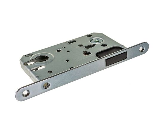 Магнитный замок РЕНЦ под цилиндр, межосевое расстояние 85 мм, хром блестящий INMagn 85 C – изображение 4