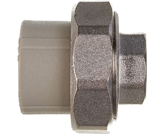 Муфта комбинированная разъемная с внутренней резьбой VALFEX PP-R серая, 25 мм х1/2 10155115Г 127-0333 – изображение 5