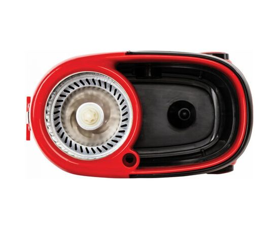 Набор для уборки ЛАЙМА ведро 19 л/9 л с отжимом на колесах, швабра с круглой насадкой 2 шт кольцо 606303 – изображение 5