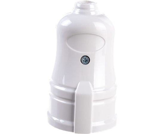 Разборная прямая розетка IEK РПп10-01-Ст, с заземляющим контактом, 16А, белая ERP10-16-01-K01 