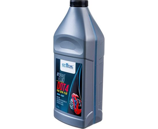 Тормозная жидкость GT OIL Brake Fluid DOT 4, 1 л 8809059410226 