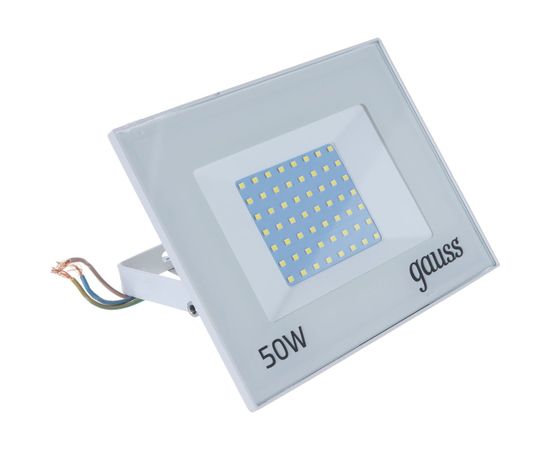 Светодиодный прожектор Gauss LED 50W 3500lm IP65 6500К белый 613120350 