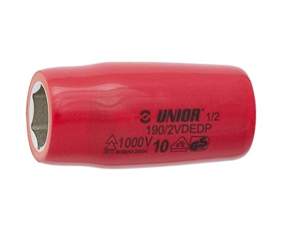 Головка торцевая шестигранная изолированная VDE (16 мм; 1/2""; 1000V) Unior 3838909215952 
