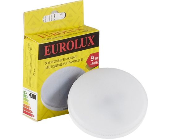 Светодиодная лампа Eurolux LL-E-TAB-9W-230-4K-GX53 таблетка, 9Вт, нейтр., GX53 76/2/75 