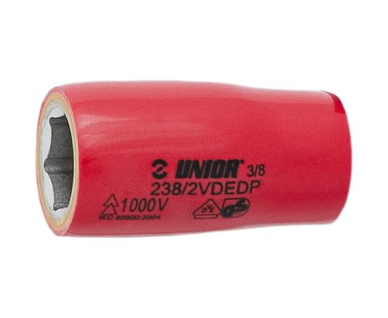 Головка торцевая шестигранная изолированная VDE (22 мм; 3/8""; 1000V) Unior 3838909191683 