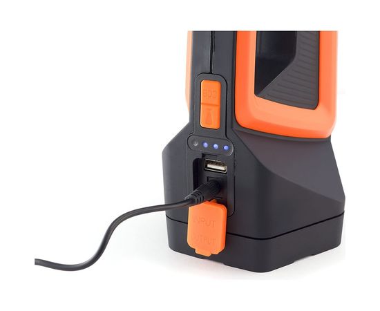 Фонарь-прожектор ЯРКИЙ ЛУЧ S-600 BIZON CREE 500лм +кемпинг COB 600 лм, powerbank, IPX4, Li-Ion 8.8Ah 606400105978 – изображение 12