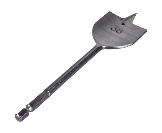 Сверло по дереву перовое (38х152 мм; шестигранный хвостовик) TUNDRA 1032505 – изображение 2