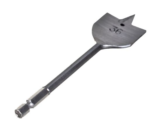 Сверло по дереву перовое (36х152 мм; шестигранный хвостовик) TUNDRA 1032504 – изображение 2