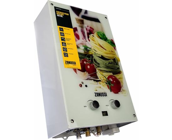 Газовая колонка Zanussi GWH 10 Fonte Glass La Spezia – изображение 2