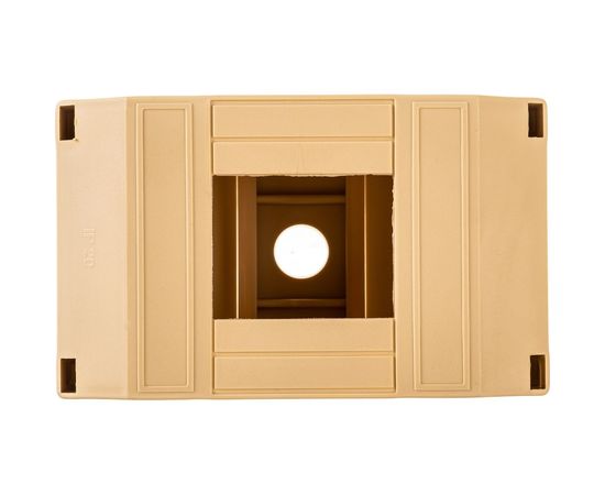 Бокс для автоматических выключателей УРАЛ ПАК на 2-4 модуля под светлое дерево IP 20. БВ-8111075-028 – изображение 2