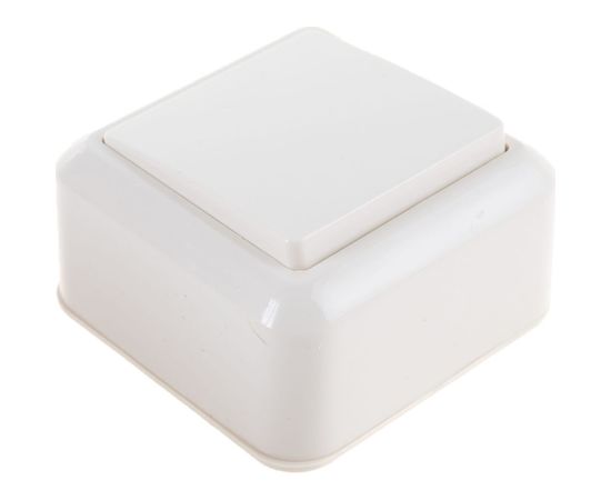 Выключатель Кунцево-Электро ОПТИМА открытой установки одноклавишный 10А А110-377 с/к 8030 – изображение 2