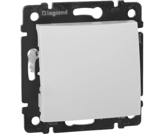 Механизм выключателя Legrand 1-клавишный СП Valena 10 А IP31 белый Leg 774401 – изображение 2