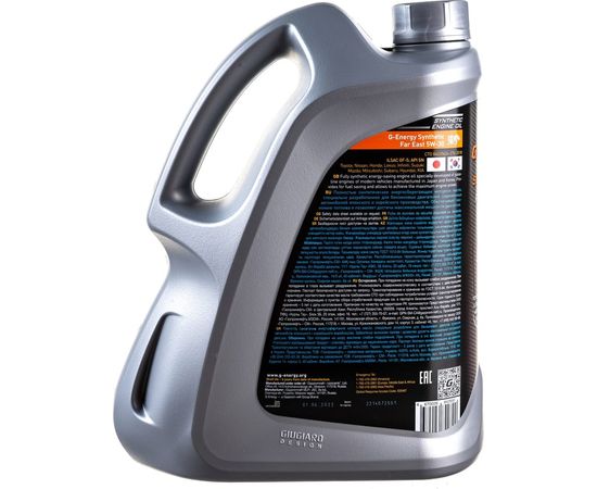 Масло SyntheticFar East 5W-30 5 л G-Energy 253142416 – изображение 3