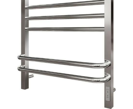 Электрический полотенцесушитель Lemark Linara П7 500x700, диммер справа, хром LM04707Z – изображение 3