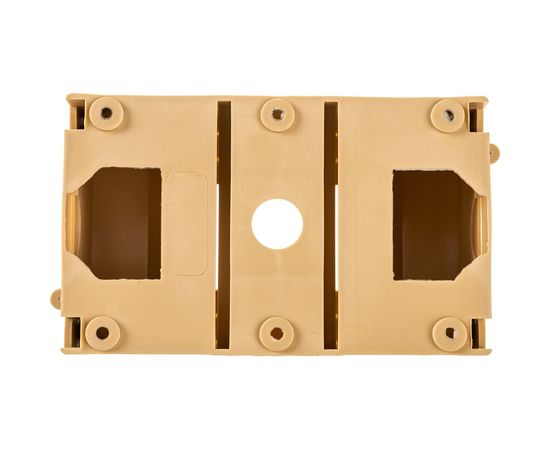 Бокс для автоматических выключателей УРАЛ ПАК на 2-4 модуля под светлое дерево IP 20. БВ-8111075-028 – изображение 3