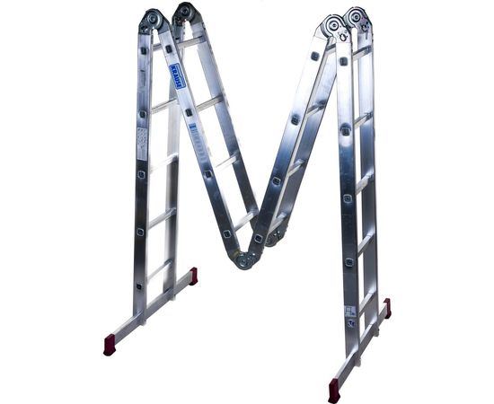 Шарнирная стремянка-трансформер универсальная Krause 5+4+4+5 085078 – изображение 4