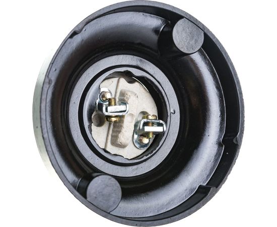 Потолочный карболитовый патрон IEK, Пкб27-04-К21 Е27, черный EPK12-04-02-K01 – изображение 4