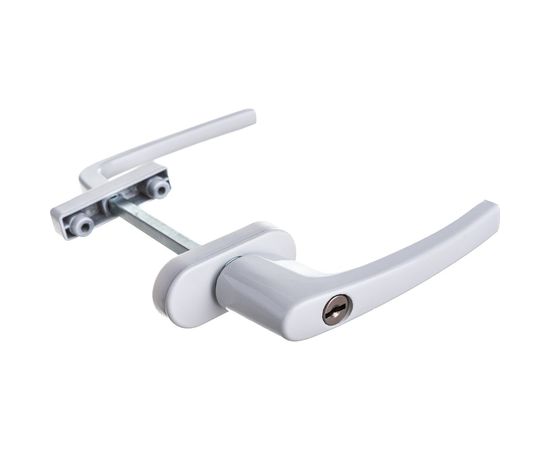 Балконная двухсторонняя узкая-обычная ручка с ключом Фабрика замков WNH ET СТ-00000325 – изображение 4