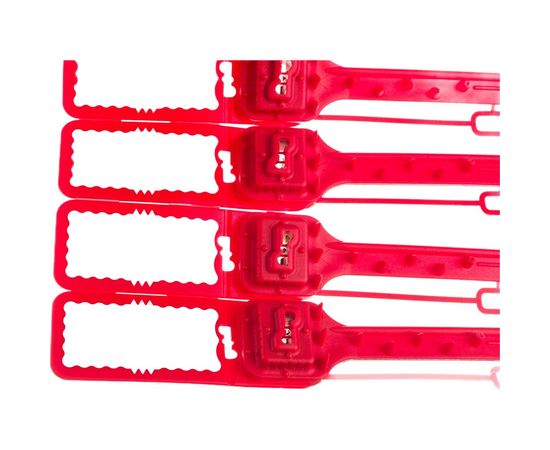 Мешковая номерная пломба ЕВРОПАРТНЕР с замком из нержавеющей стали 340мм, 30 штук 0126 D – изображение 5