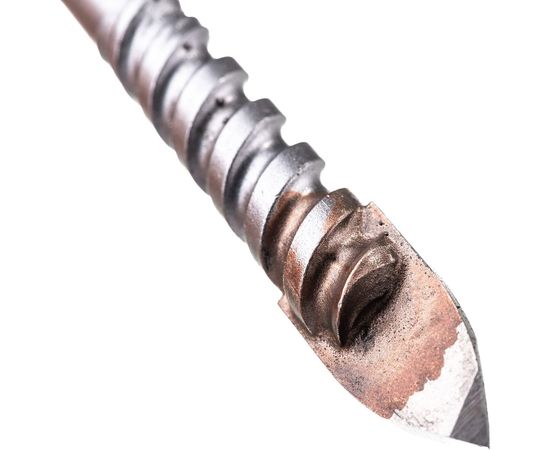 Сверло по стеклу, кафелю (10х100 мм; цилиндрический хвостовик) Inforce 11-01-646 – изображение 5