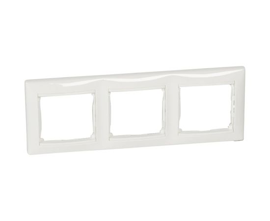 Рамка Legrand Valena 3 поста горизонтальный монтаж белый Leg 774453 – изображение 5