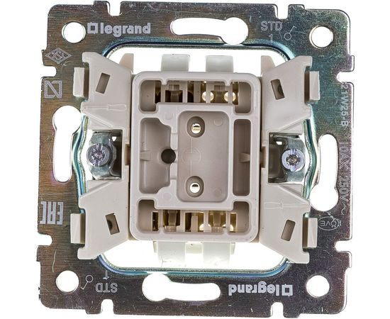 Механизм выключателя Legrand 1-клавишный СП Valena 10 А IP31 белый Leg 774401 – изображение 5