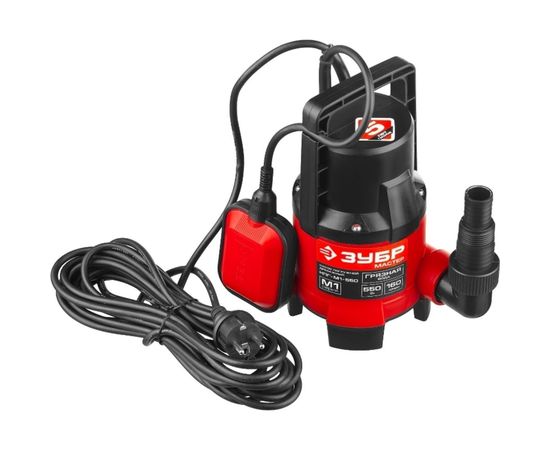 Погружной дренажный насос ЗУБР НПГ-М1-550 – изображение 5