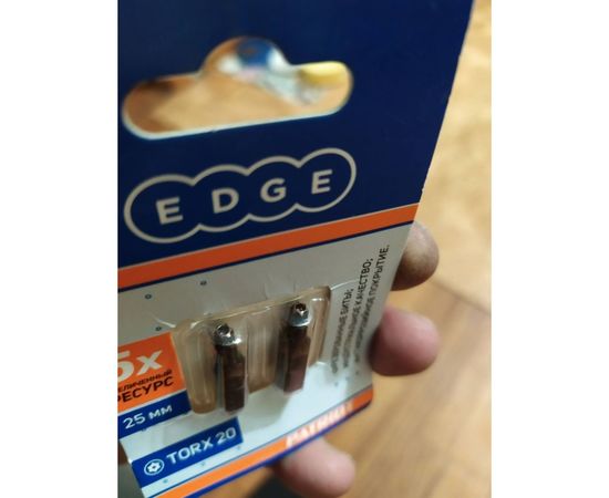 Бита (2 шт; T20; 25 мм) EDGE by PATRIOT 818010019 – изображение 5
