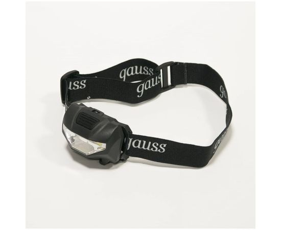 Налобный фонарь Gauss модель GFL306 1W 100lm 3xAAА LED 1/12/60 GF306 – изображение 6