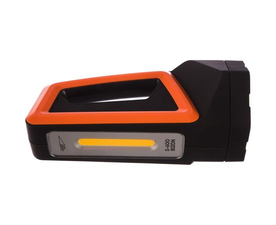 Фонарь-прожектор ЯРКИЙ ЛУЧ S-600 BIZON CREE 500лм +кемпинг COB 600 лм, powerbank, IPX4, Li-Ion 8.8Ah 606400105978 – изображение 7