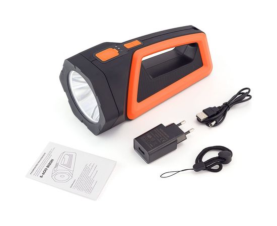 Фонарь-прожектор ЯРКИЙ ЛУЧ S-600 BIZON CREE 500лм +кемпинг COB 600 лм, powerbank, IPX4, Li-Ion 8.8Ah 606400105978 – изображение 9
