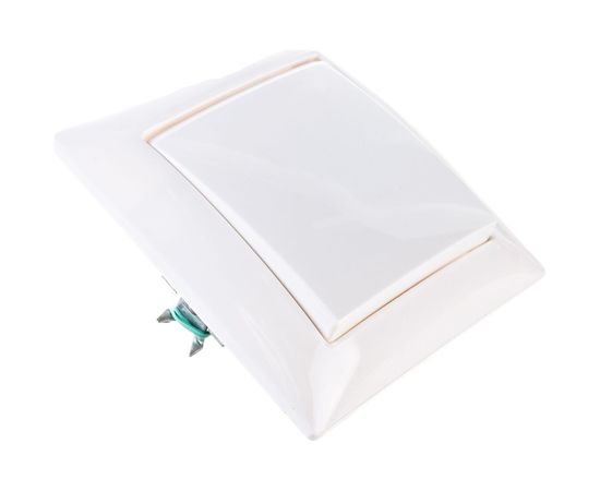 Выключатель Кунцево-Электро СЕЛЕНА скрытой установке одноклавишный 10А С110-378 8100 