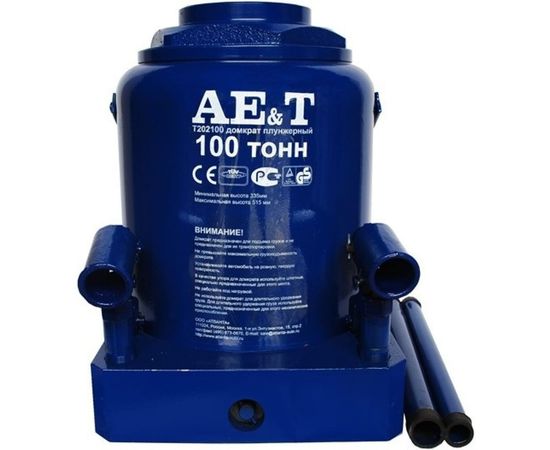 Бутылочный домкрат AE&T 100т T202100 