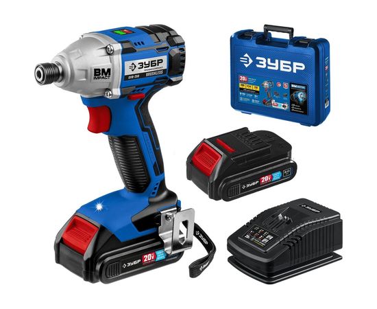Бесщеточный винтоверт ЗУБР Профессионал GVB-250-22 