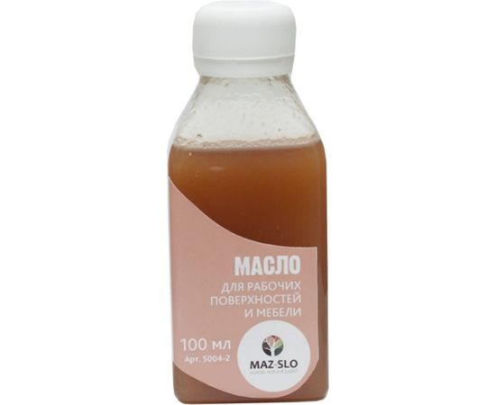 Масло для рабочих поверхностей и мебели MAZ-SLO цвет Фуксия 100 мл 8077004 