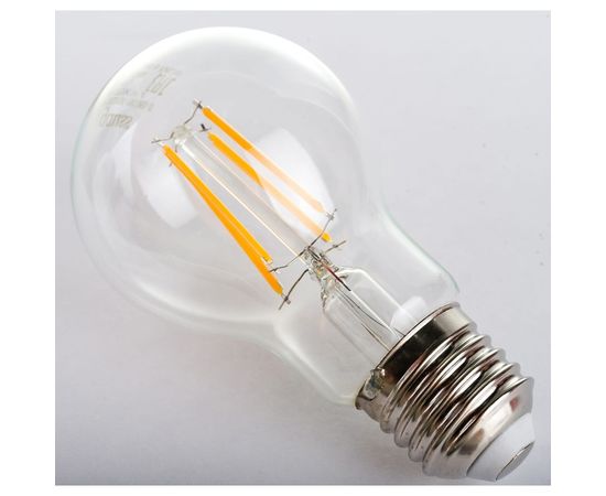 Лампа LED A60 E27 6W 2700К Gauss Filament 102802106 