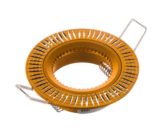 Светильник ЭРА KL32 AL/GD алюминиевый MR16, 12V/220V, 50W золото/серебро C0043812 