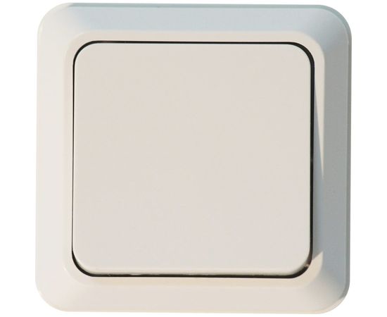Одноклавишный выключатель Jilion белый 9533400 